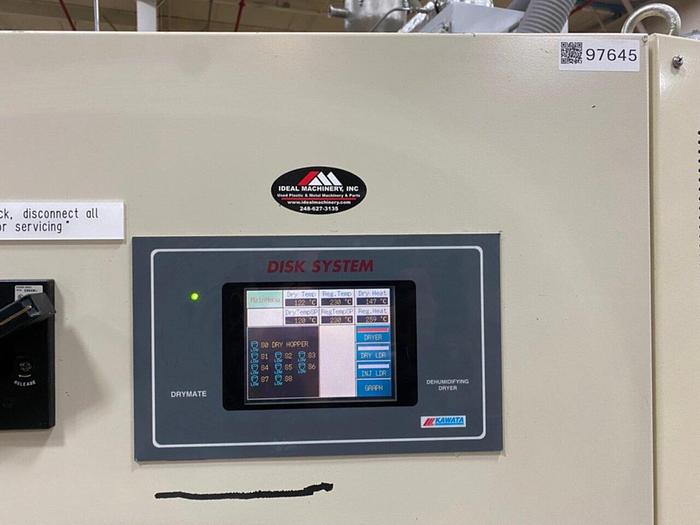 Used KAWATA Material Drying System CDE-200Z-8S90C Used