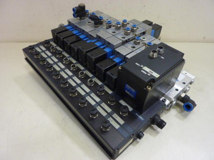 Used FESTO Control Block / Valve Terminal IFB8-02 #61268