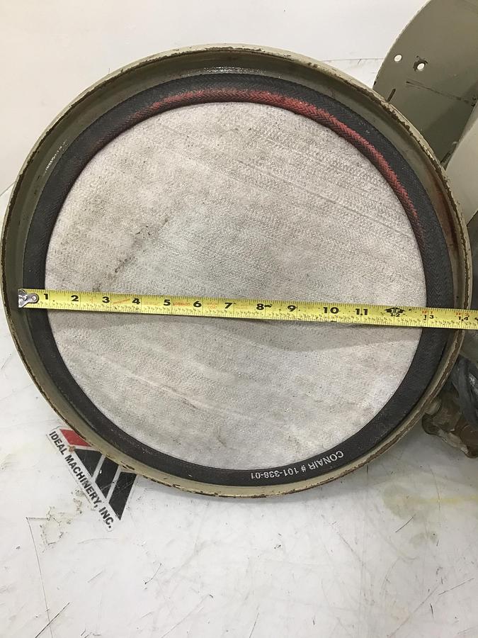 Used CONAIR FRANKLIN DB12SE03MB DustBeater Vacuum Loader w/ Lid Used #142855