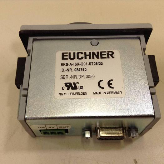 Used EUCHNER Electronic Key Switch EKS-A-ISX-G01-ST09/03 #81807