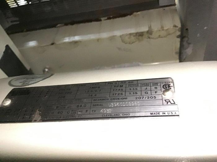 Used NELMOR 5 HP Grinder G810 Used