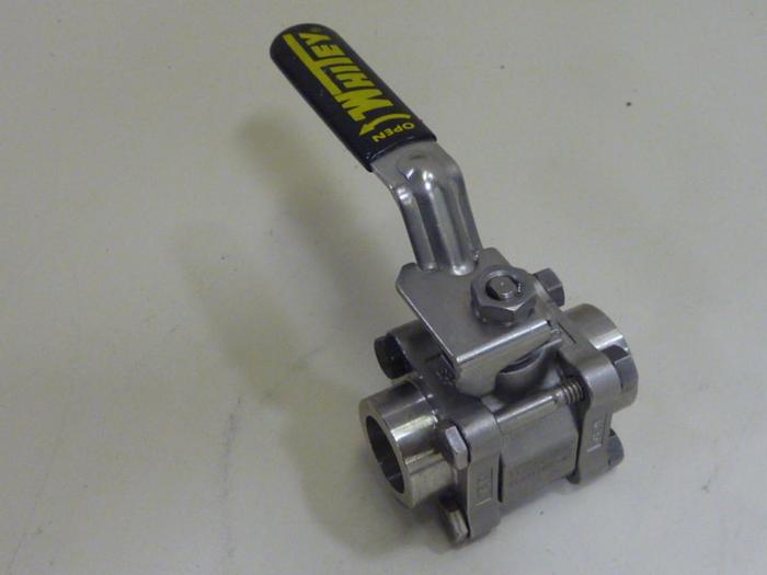 Used INLINE INDUSTRIES Ball Valve CF3M #64770