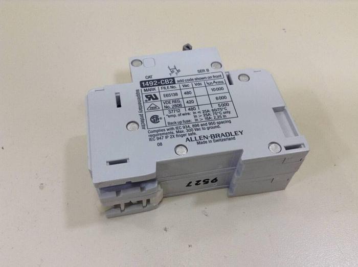 Used ALLEN BRADLEY 40 Amp Circuit Breaker 1492-CB2/G400 SER B #79637