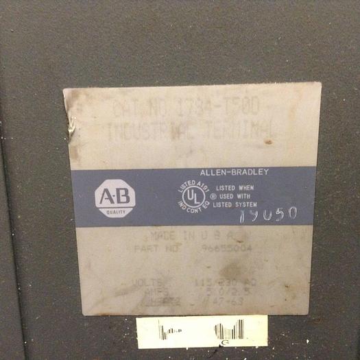 Used ALLEN BRADLEY Industrial Terminal 1784-T50D Used