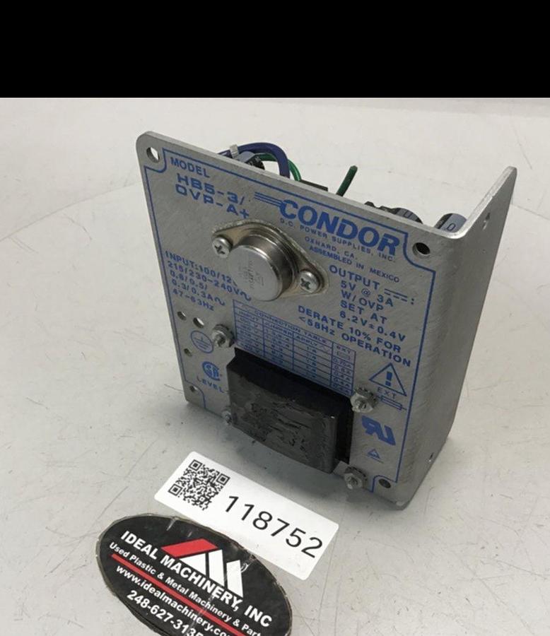 Used POWER ONE Power Supply HB5-3/OVP-A+ USED