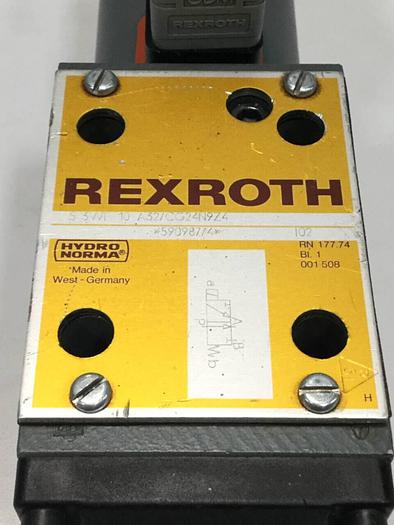Used REXROTH Valve 53WE10A32CG24N9Z4 #96949