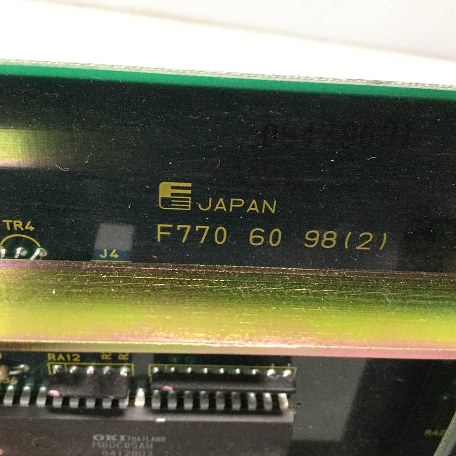 Used FUJI ELECTRIC Circuit Board F770 60 98(2) Used