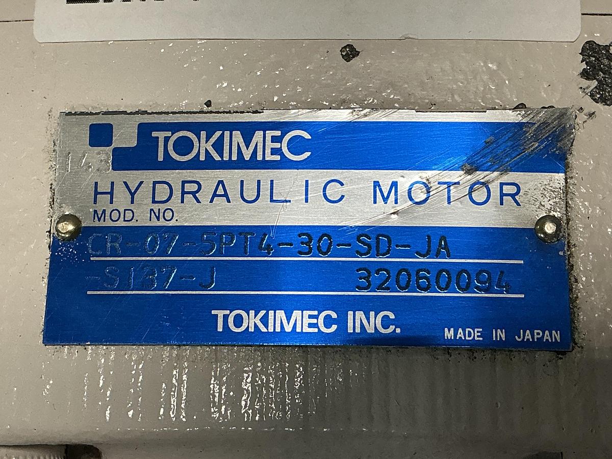 Used TOKIMEC CR-07-5PT4-30-SD-JA-S137-J