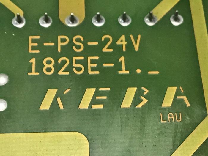 Used KEBA Power Supply E-PS-24V 1825E-1 Used