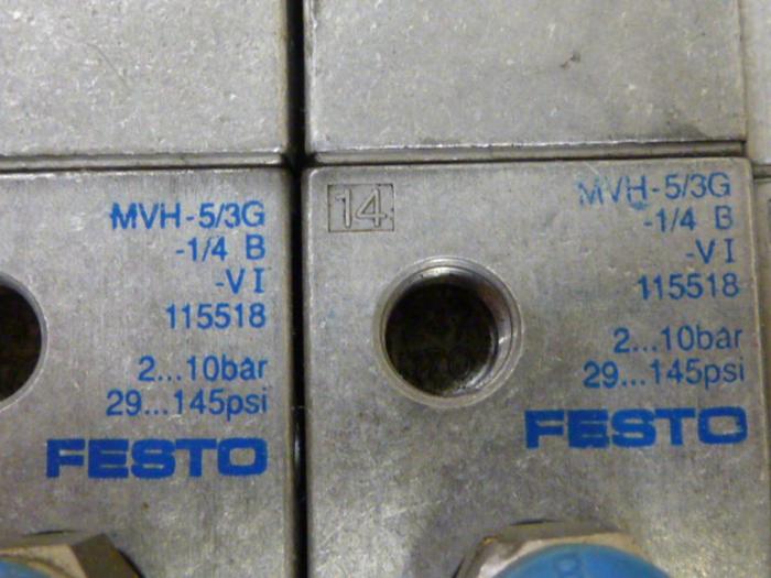 Used FESTO Control Block / Valve Terminal IFB8-02 #52840