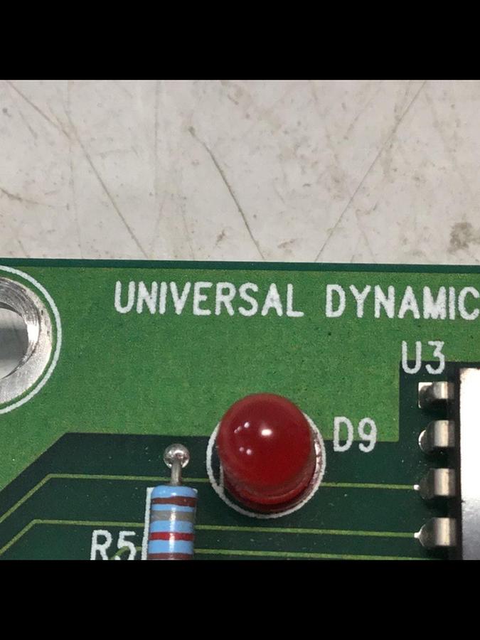 Used UNIVERSAL DYNAMICS 8 Digit Display Card PCB-068 USED