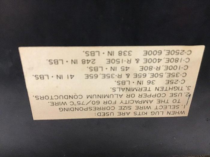 Used TOSHIBA Magnetic Contactor C-180E #140842