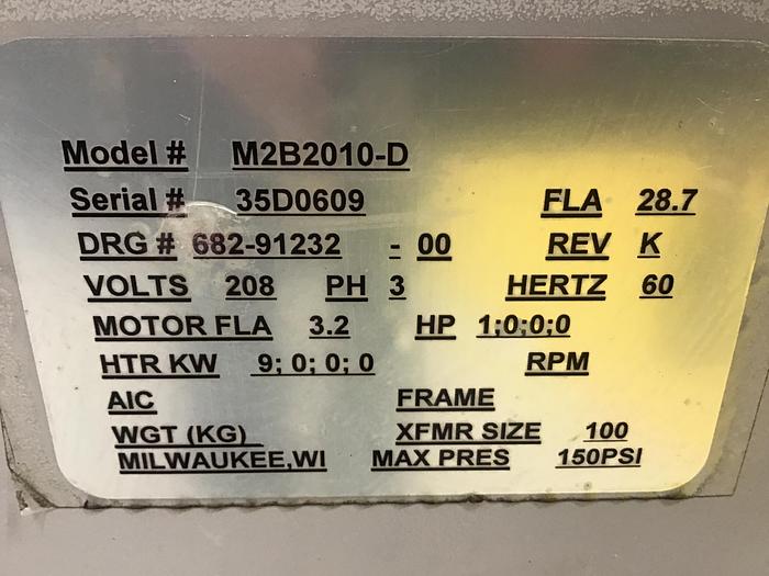 Used STERLING M2B2010-D