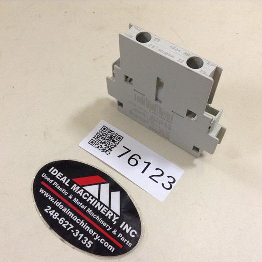 Used SIEMENS Auxiliary Contact 3RH1921-1EA11 #76123