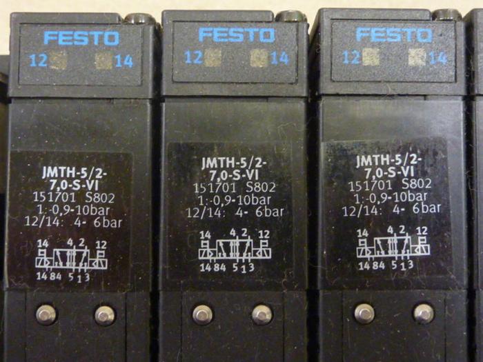 Used FESTO Control Block / Valve Terminal IFB13-03 #61188