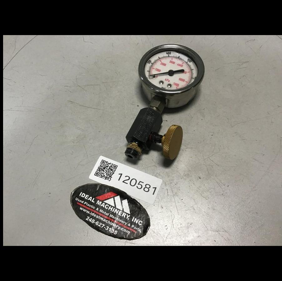 Used DELTROL CONTROLS Gauge NMF20-10S #120581