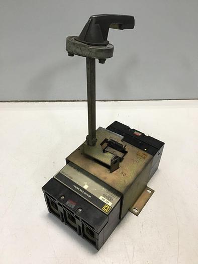 Used SQUARE D 400 Amp Circuit Breaker LHL36000M / DISCONNECT #138643
