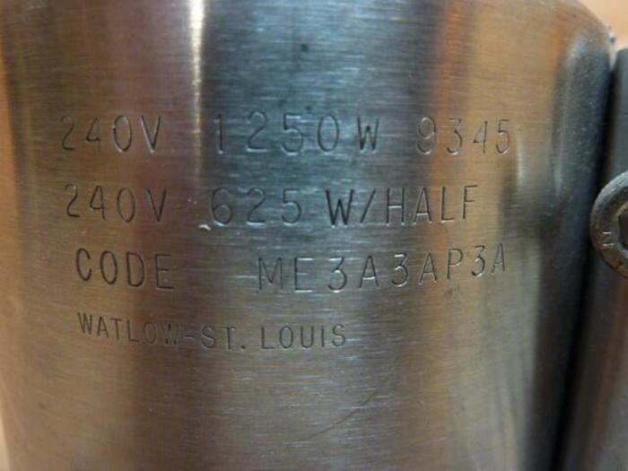 WATLOW 1250 Watt Heater Band ME3A3AP3A #22428