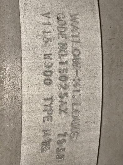 Used WATLOW 900 Watt Heater Band 13025AX #126275