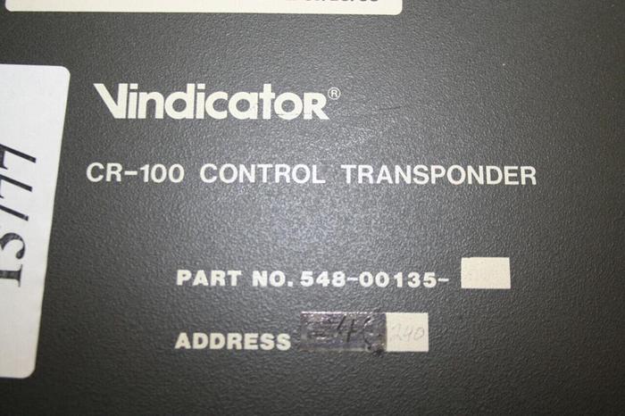 Used VINDICATOR Control Transponder CR-100 Used