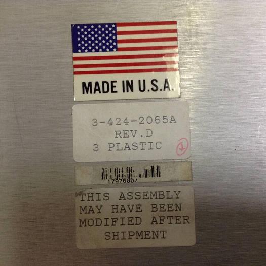 Used CINCINNATI MILACRON Camac VSX Operator Interface 3-424-2065A VSX Used