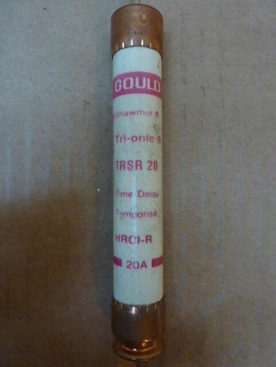 Used GOULD / SHAWMUT 20 Amp Fuse TRSR20 #26994