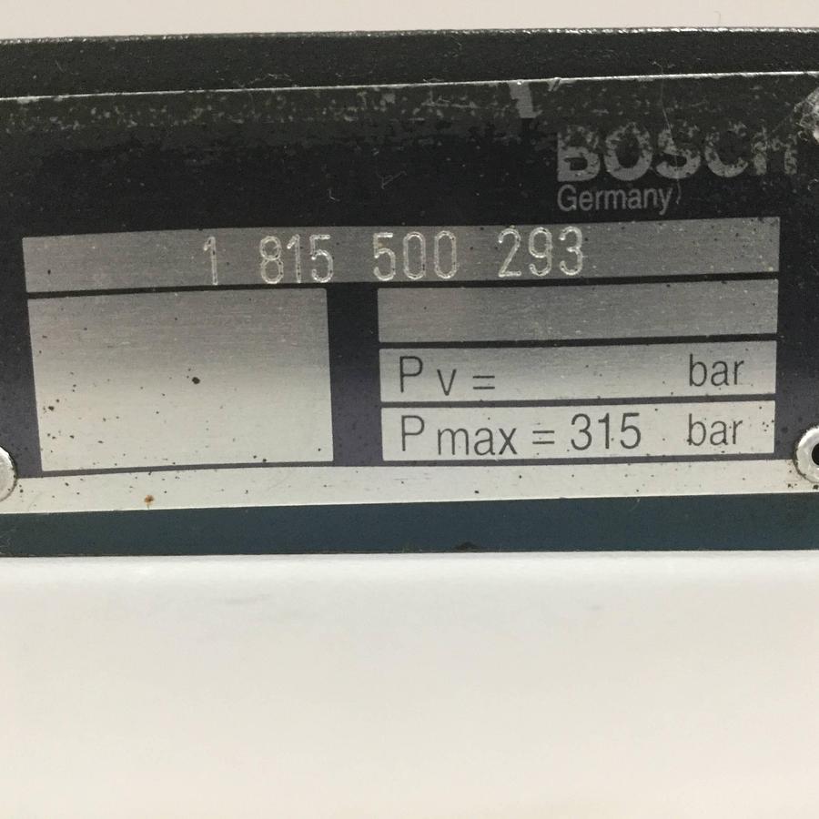 Used BOSCH Valve 1 815 500 293 USED