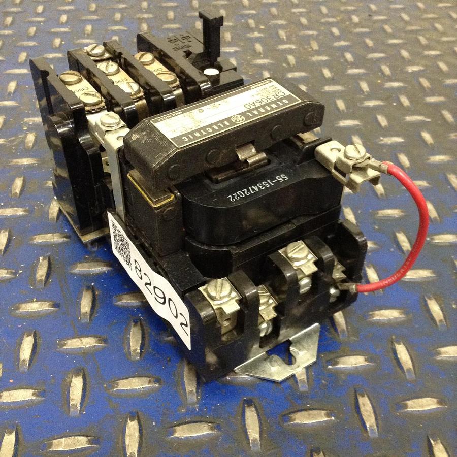 Used GENERAL ELECTRIC (G.E.) Motor Starter Size 00 CR306A0 USED