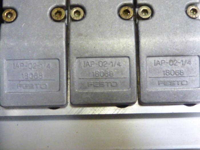Used FESTO Control Block / Valve Terminal IFB8-02 #52682