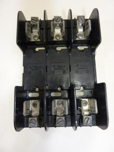 Used GOULD 30 Amp Fuse Block 60308 #57110