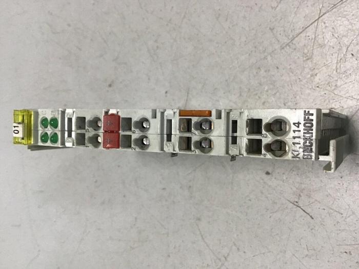 Used BECKHOFF 4-Channel Digital Input Terminal KL1114 #125255