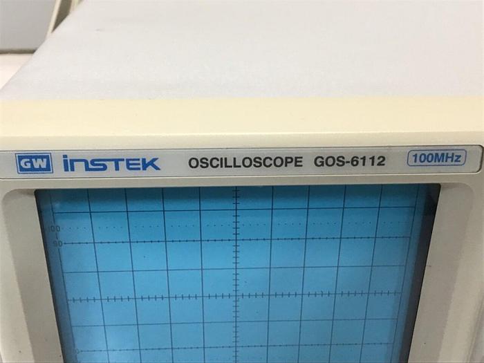 Used GW INSTEK Oscilloscope GOS-6112 #119523