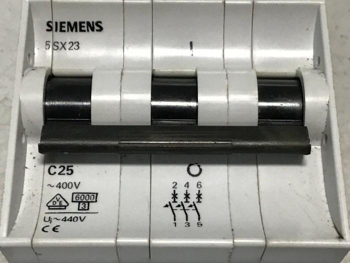 Used SIEMENS Circuit Breaker 5SX23C25 #122603