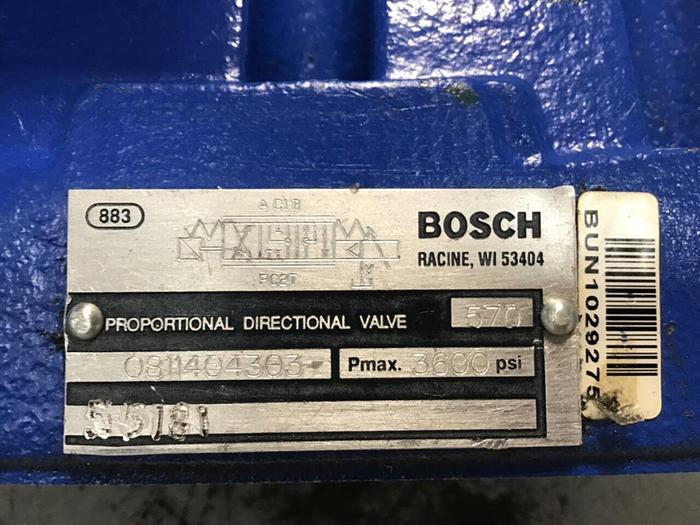 Used BOSCH SERVO Proportional Valve 0 811 404 614 USED