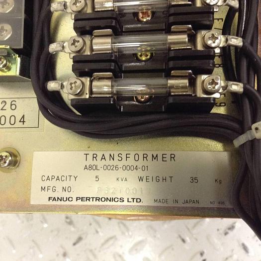 Used FANUC Transformer A80L-0026-0004-01 #84017