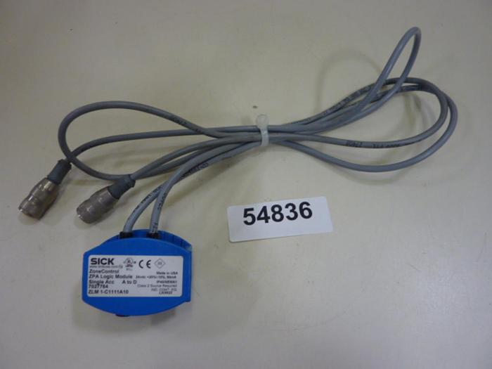 Used SICK OPTIC ELECTRONIC Sensor ZLM1-C1111A10 #54836