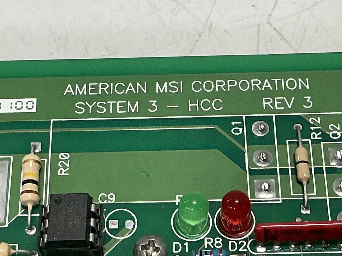 Used AMERICAN MSI CORPORATION 3000.020.085