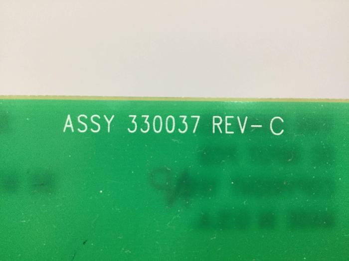 Used VAN DORN DC Input Board 330037 PC330-037 Used