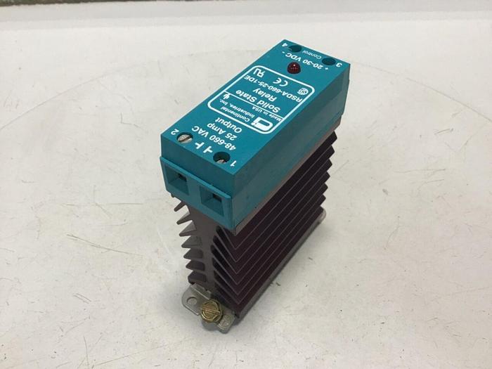 Used CONTINENTAL INDUSTRIES Solid State Relay RSDA-660-25-1DE #138136