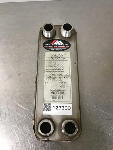 Used ALFA LAVAL Refrigerant Heat Exchanger CB27-10H #127300