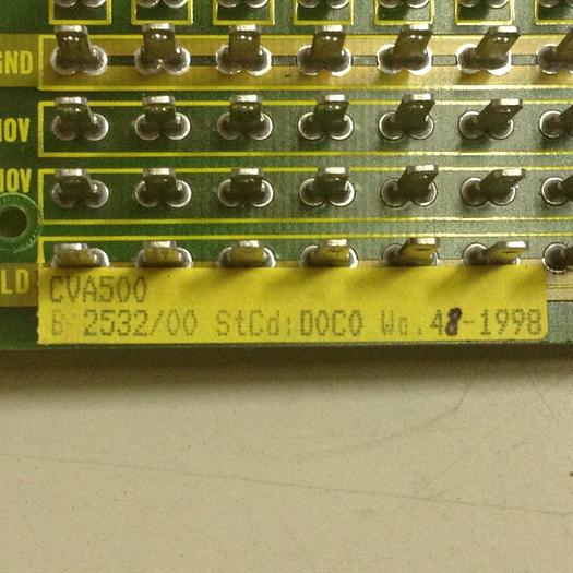 Used BACHMANN ELECTRONIC Circuit Board CVA5001001A #84965