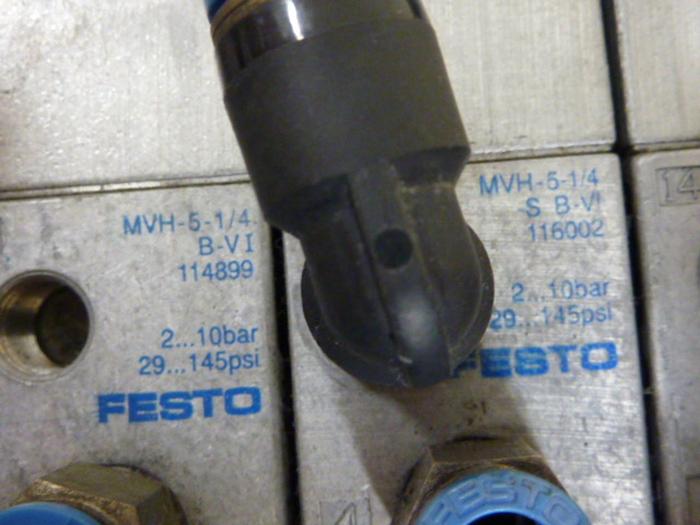 Used FESTO Control Block / Valve Terminal IFB8-02 #52829