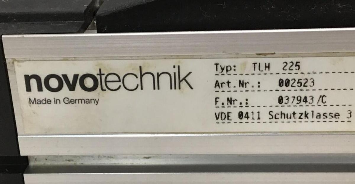 Used NOVOTECHNIK Position Transducer TLH225 Used