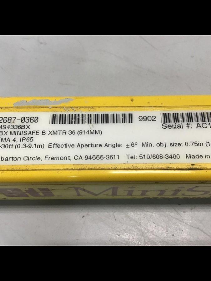 Used STI Light Curtain Transmitter MS4336BX USED