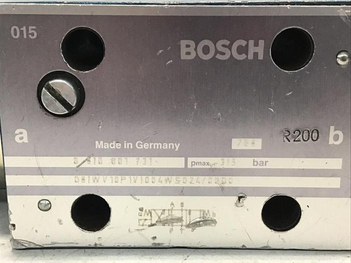 Used BOSCH Valve 0 810 001 731 #129933