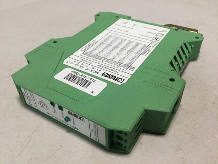 Used PHOENIX CONTACT Programmable Isolated Converter MCR-C-UI-UI-DCI #101863
