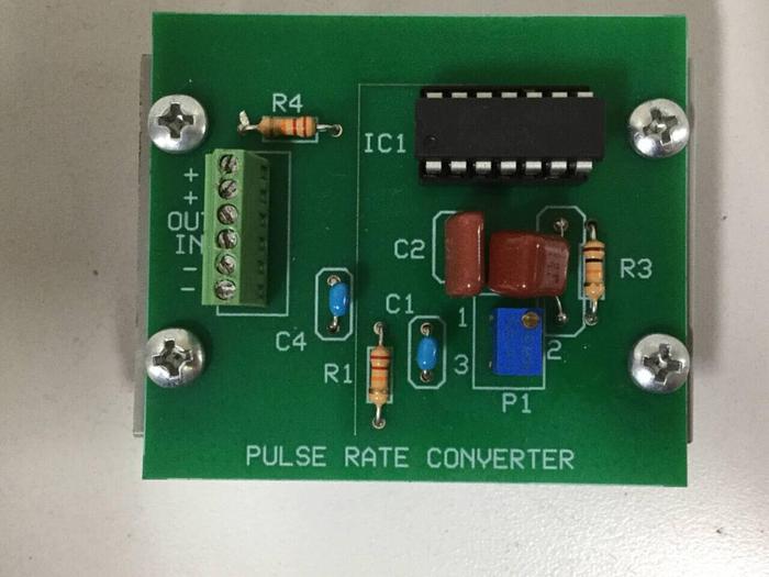 Used VAN DORN Pulse Rate Converter Board PRC #100210