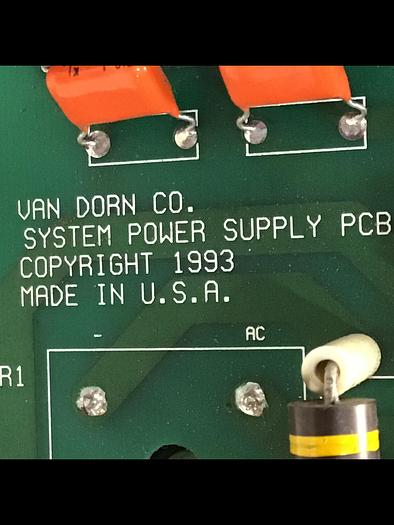 Used VAN DORN 330040 Power Supply Used #145412