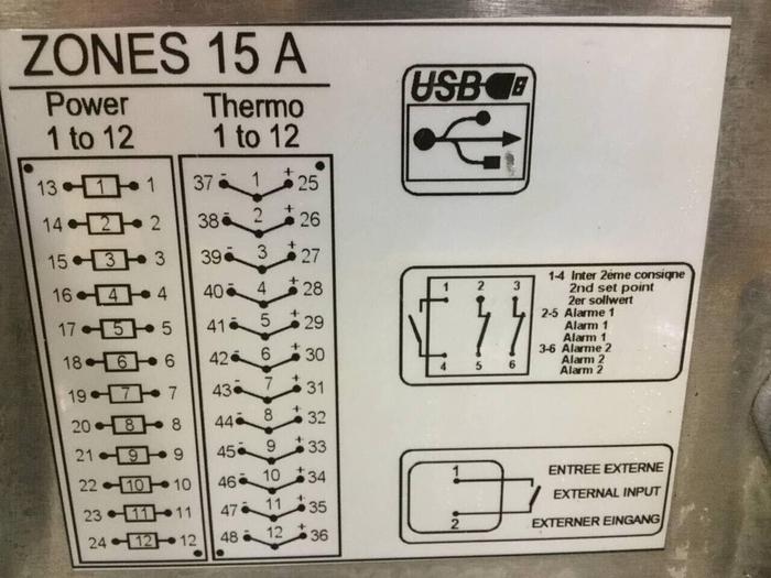 Used INCOE 12 Zone Hot Runner M4U-S12 Used