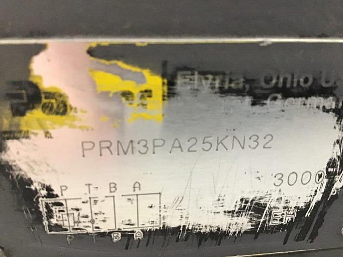 Used PARKER Pressure Reducing Valve PRM3PA25KN32 Used